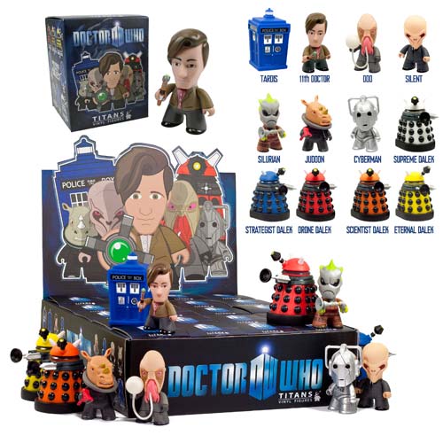 Doctor Who Titans 11th Doctor Series 1 Vinyl Figure Display Box